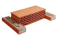 Porotherm Ziegeldecke EZ 60/17 + 5 (Einzelträger)