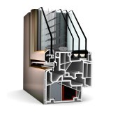 Internorm Kunststoff-Aluminium-Verbundfensterrahmen KV 440 (Uf 0,95) (für Glasdicke 28mm)