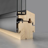 JOSKO Holz-Alufensterrahmen PLATIN PLUS Fichte
