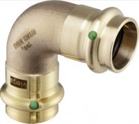Sanpress Pressverbindersystem aus Edelstahl und Siliziumbronze